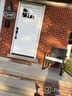 картинка 1 прикреплена к отзыву Modern Outdoor Wicker Patio Furniture Set - 3 Piece Conversation Bistro With Coffee Table For Yard & Bistro | Flamaker. от Josh Lockhart