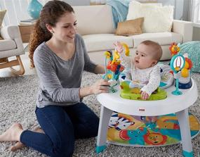 img 3 attached to Enhance Your Baby's Development with the Fisher Price 3-In-1 Sit to Stand Activity Center