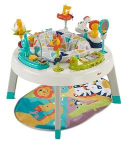 img 1 attached to Enhance Your Baby's Development with the Fisher Price 3-In-1 Sit to Stand Activity Center