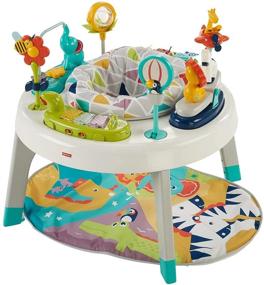 img 4 attached to Enhance Your Baby's Development with the Fisher Price 3-In-1 Sit to Stand Activity Center