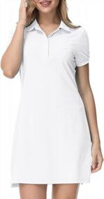 img 3 attached to Stylish And Comfy Women'S Sport Dress For Hiking, Tennis, Golf And More - JINSHI
