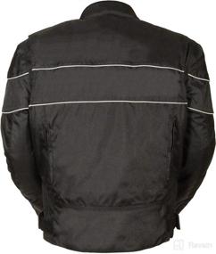 img 3 attached to NexGen SH212102 Textile Vented Reflective Motorcycle & Powersports - Protective Gear