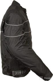 img 1 attached to NexGen SH212102 Textile Vented Reflective Motorcycle & Powersports - Protective Gear