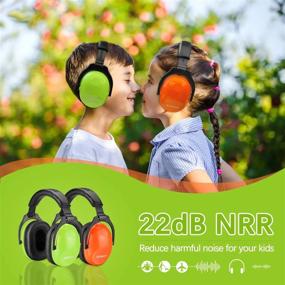img 3 attached to 🎧 ZOHAN Kids Ear Protection 2 Pack: Noise Canceling Headphones for Concerts, Monster Truck & Fireworks