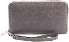 img 2 attached to Wallet Leather Holder Checkbook Organizer Women's Handbags & Wallets : Wallets