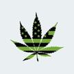 fagraphix marijuana sticker adhesive america logo