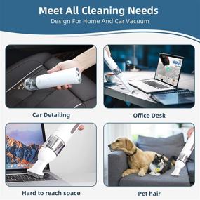 img 2 attached to 🧼 CAFELE Portable Handheld Rechargeable Detailing Janitorial & Sanitation Supplies: The Ultimate Solution for Mobile Cleaning and Maintenance