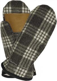 img 4 attached to Warm & Cozy Wool Winter Mittens By Stormy Kromer Ida'S!