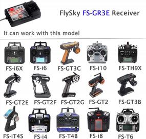 img 2 attached to Flysky FS-GR3E Receiver Bundle: 2 Long Range 2.4G 3CH Receivers For Improved Signal Quality And Compatibility With FS-GT2,FS-GT2B, FS-GT3B, FS-GT3C, And FZ-IT4S Transmitters For RC Cars And Boats