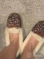 img 1 attached to Women'S Memory Foam CUSHIONAIRE Sierra Moccasin Slipper review by Andrew Roberts