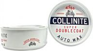 🚗 идеальный уход за автомобилем: воск collinite super doublecoat auto wax 9 унций 476s 2 штуки. логотип