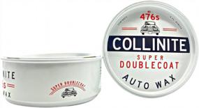 img 1 attached to 🚗 Идеальный уход за автомобилем: воск Collinite Super Doublecoat Auto Wax 9 унций 476S 2 штуки.