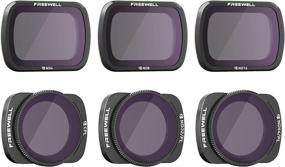 img 1 attached to 📸 Freewell Budget Kit – E Series: 6-Pack ND4, ND8, ND16, CPL, ND32/PL, and ND64/PL Camera Lens Filters for Enhanced Compatibility with Osmo Pocket and Pocket 2