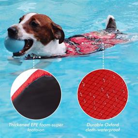 img 2 attached to Jacket Adjustable Reflective Boating Swimming Dogs