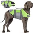 jacket adjustable reflective boating swimming dogs logo