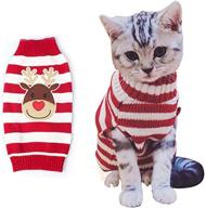 bobibi cat sweater - christmas santa claus pet cat winter knitwear for warmth and style логотип