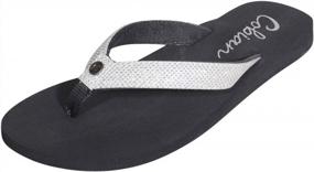 img 4 attached to Fiesta Skinny Bounce Sandals For Women By Cobian