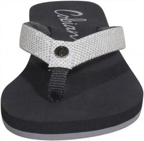 img 3 attached to Fiesta Skinny Bounce Sandals For Women By Cobian