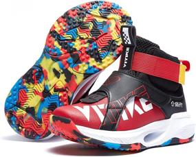 img 1 attached to VITUOFLY Basketball Sneakers: Comfortable Girls' Athletic Shoes for Training