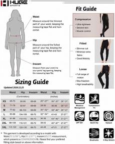 img 3 attached to Women'S Thermal Running Pants: High Waisted Cold Weather Leggings With Pockets For Cycling, Workouts & More!