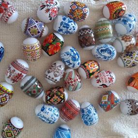 img 1 attached to 7 Ukrainian Easter Egg Decorating Wraps For Paschal Celebrations