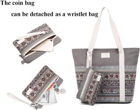 img 1 attached to Wxnow Shoulder Handbags Shopping B Light Women's Handbags & Wallets : Hobo Bags