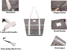 img 2 attached to Wxnow Shoulder Handbags Shopping B Light Women's Handbags & Wallets : Hobo Bags