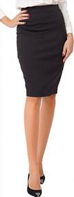 img 4 attached to Marycrafts Women'S Work Office Business Pencil Skirt