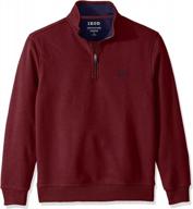 👕 izod advantage performance quarter pullover: boost your active lifestyle with men's clothing logo