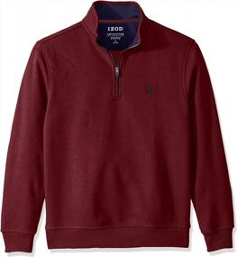 img 1 attached to 👕 IZOD Advantage Performance Quarter Pullover: Boost Your Active Lifestyle with Men's Clothing