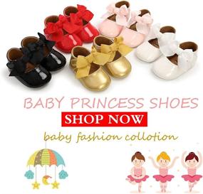 img 3 attached to 👑 Stylish Miamooi Bowknot Princess Moccasins: Lightweight Girls' Flats for Comfort & Fashion