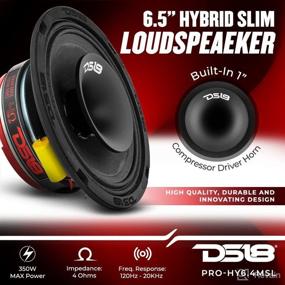 img 3 attached to DS18 PRO HY6 4MSL Mid Range Loudspeaker Included