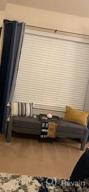 img 1 attached to Yakamok Blue And Greyish White Thickening Polyester Ombre Curtains, Light Blocking Gradient Color Curtains, Room Darkening Grommet Window Drapes For Living Room/Bedroom (2 Panels, 52X84 Inch) review by Nikki Huang