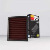 🔍 k&amp;n engine air filter: high performance, premium, washable, replacement filter for 1997-2011 ford/mercury/mazda (ranger, explorer, mountaineer, b2300, b3000, b4000) - product number 33-2106-1 логотип