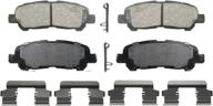 🔷 wagner quickstop ceramic disc brake pad set zd1325 логотип