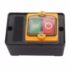 img 2 attached to TWTADE / 2PCS Latching Push Button Switch Waterproof On/Off Motor Start Stop Switch With Box 10A AC 220V/380V KAO-10KH