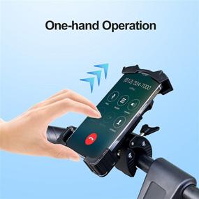 img 3 attached to 🚲 KoolleFit Bike Phone Mount - Universal Motorcycle & Bicycle Cell Phone Holder for iPhone 13 & 12 (4.7"-6.8")