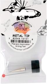 img 3 attached to 💫 Art Institute Glitter AG Metal Tip, Silver - METALTIP Package, 1 Pack