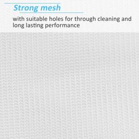 img 3 attached to Gogooda 7Pcs Mesh Laundry Bags: Premium Zipper for Delicates, Travel Storage, Washing, Organizing Clothes, Blouse, Bra, Hosiery, Stockings, Underwear, Lingerie