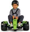 electric huffy green machine ride-on toy logo