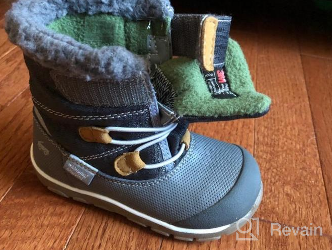 img 1 attached to Waterproof Insulated Boots for Kids by See Kai Run - Gilman review by Jason Clemons