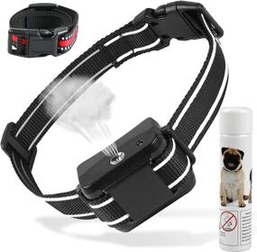 img 4 attached to BOMNIS Citronella Spray Bark Collar, Rechargeable Anti Bark Collar with 1 Refill - No Shock Humane Spray Dog Bark Collar, Adjustable Sensitivity and Spray Volume for Small, Medium, and Large Dogs