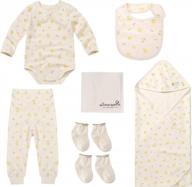 natural goodness for your little bundle - 7 piece 100% organic cotton layette set for newborns by withorganic logo