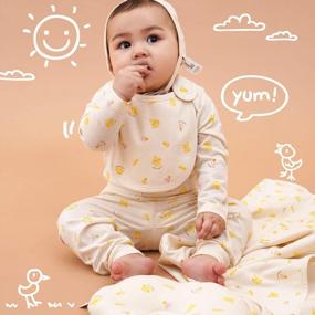 img 1 attached to Natural Goodness For Your Little Bundle - 7 Piece 100% Organic Cotton Layette Set For Newborns By WithOrganic