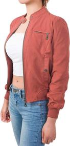 img 3 attached to Design Olivia Womens Casual Ribbed Women's Clothing ~ Coats, Jackets & Vests