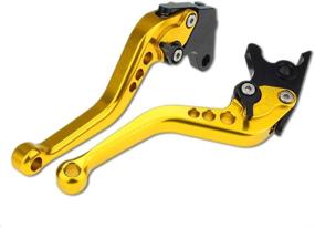 img 3 attached to Krace Motorcycle Clutch Brake Levers Set Fit For Yamaha YFM 700R Raptor 700 2008 2009 2010 2011 2012 2013 2014 2015 2016 2017 2018 Adjustable W