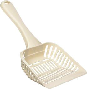 img 2 attached to Large Bleached Linen Cat Litter Scoop by Petmate with Deep Shovel - Perfect for Giant Sized Cats