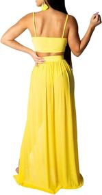 img 2 attached to 👗 Aro Lora Ladies' Chiffon Apparel, featuring Womens Dresses