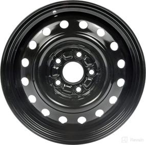 img 4 attached to 🔧 Dorman 939-148: Black 16 X 6.5 In. Steel Wheel for Select Honda Models - A Perfect Fit!
