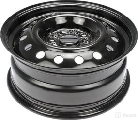 img 2 attached to 🔧 Dorman 939-148: Black 16 X 6.5 In. Steel Wheel for Select Honda Models - A Perfect Fit!